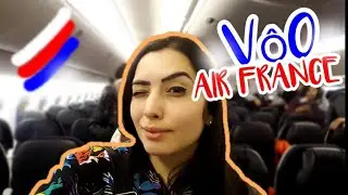 COMO É VOAR DE AIR FRANCE RIO - PARIS #vôosdaairfrance