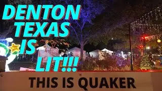 DENTON TEXAS HOLIDAY LIGHTING FESTIVAL 2025