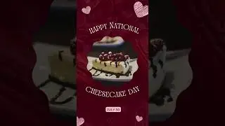 National Cheesecake Day