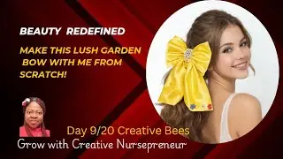 Large bold and beautiful 😍? Make this here in just 5mins. #diy #crafts #hairbow