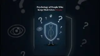 Psychology Of People Who Keep Their Lives Private...#shorts #viral #anime #fyp #foryou #psychology