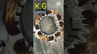 wishing machine motor coil winding  #shortvideo #motor #trending