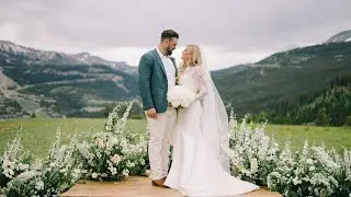 An Elegant and Intimate Wedding at The Yellowstone Club in Montana.