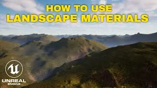 Using a Landscape Material with Voxel Plugin