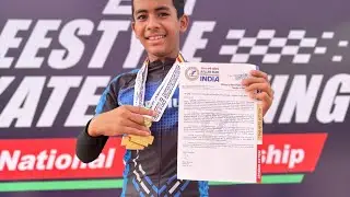 Got Gold Medal 🥇 in Roller Surf National Championship in Sion 2026