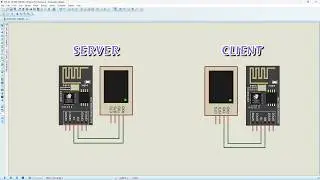 Представляем библиотеку моделей ESP8266 ESP-01 Proteus.