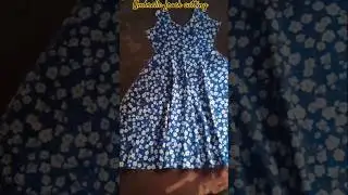 Easy Umbrella frock cutting and stitching #viralshort #shorts #umbrellafrock #shortfeeld #swingtips
