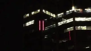 Colour Changing LED Lightbar (360 Main St. Reclad) Winnipeg