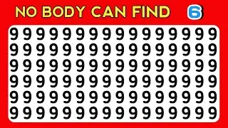 FIND THE ODD ONE OUT | NUMBER AND LETTER EDITION | ODDITY SPOTTING PUZZLE 🧩
