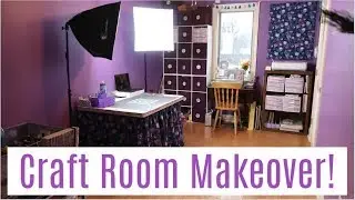 EXTREME Craft Room Makeover + Tour! (Part 2)