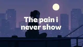 The Pain I Never Show  #sadmusic​ #sadsong​ #heartbreak​ #emotionallyrics​ #newsong #aerincolette​ 