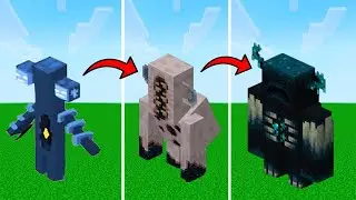 The Evolution of the WARDEN in Every Minecraft Update(2020-2022)