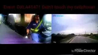 Falsy accused of violating FMCSA 392.80 & 392.82 8/9 times.