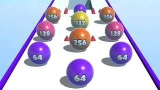Satisfying Mobile Games : Count Master, Giant Rush, Ball Merge 2048, Circle Run 3D, Cube Surfer