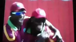 Great catch by Chris Gayle