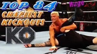 Top 84 Craziest Kickouts of Kevin Owens 🟥⬜🟥