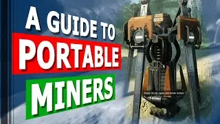 Portable Miners - How to use - Satisfactory Guide