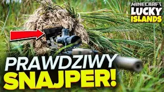 PRAWDZIWY SNAJPER! - MINECRAFT LUCKY ISLANDS
