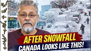 AFTER SNOWFALL – CANADA LOOKS LIKE THIS I گھبرانا نہیں ہے I یہ کینیڈا ہے — معمولی بات ہے