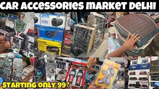 Kashmiri Gate Car Accessories | Exploring Delhi’s Biggest Car Accessories Market 🤯
