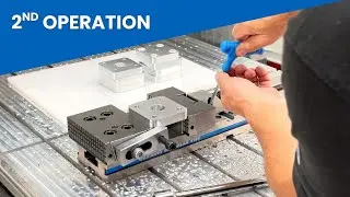 CNC Router: 2nd Operation (Chamfer) #video #workshop #workflow #cnc #video #aluminium #gerardi