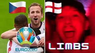 LIMBS AS ENGLAND MAKE KNOCKOUT STAGE | Czech Republic (0) vs England (1) EURO 2020