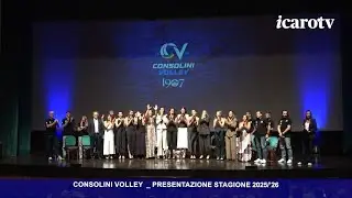 Consolini Volley: presentazione stagione 2025/'26