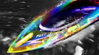 The Best RC Boat with 2 Rechargeable Battery, 30+ MPH Fast Remote Control Boat with Storage Package