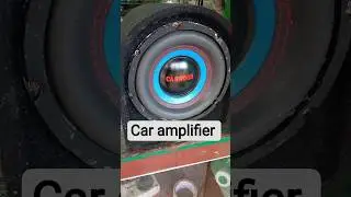 car amplifier DC12VOL high quality bass box #audio #speaker #battery #short