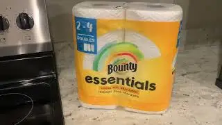 Bounty Essentials Paper Towels   How Absorbent Are They