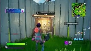 INTERAGIR AVEC DES POSTER DU RIFT TOUR D&eacute;fi RIFT TOUR sur FORTNITE