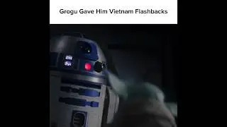 Grogu Gave Him Vietnam Flashbacks #starwars