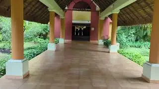 Morning walk through Barcelo Maya Colonial and Tropical