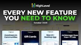 Все НОВЫЕ обновления HighLevel, о которых вам нужно знать! (октябрь 2025 г.)