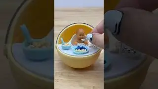 Make mini baby food with me using Miniverse Real Baby! 😍🥹