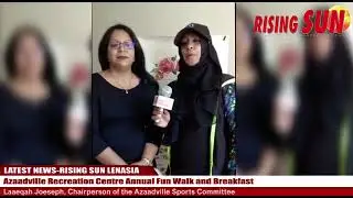 Azaadville Recreation Centre’s annual fun walk and breakfast