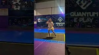 Ana Estela nos trampolins 😱  #shorts #quantumpark #trampoline