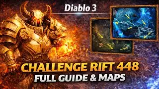 Diablo 3 Challenge Rift 448 Guide - Crusader Build, Map Paths & Tips