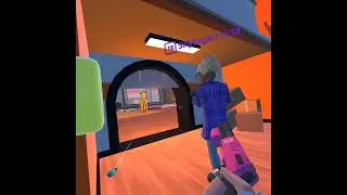 Leading the potato army in dorm room PVP rec room