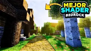 ✨El MEJOR SHADER REALISTA para Gama baja/Media/Alta de MINECRAFT BEDROCK🤯