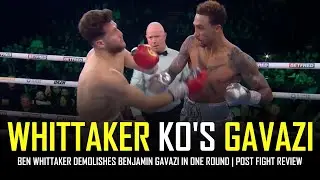 BEN WHITTAKER DEMOLISHES BENJAMIN GAVAZI / JEAMIE TKV OUTPOINTS FRAZER CLARKE | POST FIGHT REVIEW
