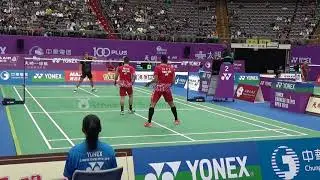 20181004Taipei Open MD LU Ching Yao+YANG Po Han(TPE) vs David DAUGAARD+Frederik(DK)1-2