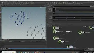 Crowd Simulation in Houdini &mdash; Using the crowdanimated Attribute