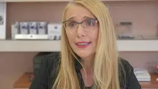 Celebrity makeover by Boris Kosmač - go&scaron;ća Barbara Vicković - Optika Formula R&R