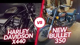 Harley Davidson X440 Vs Royal Enfield Bullet 350 || Harley Davidson VS Royal Enfield