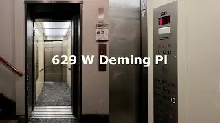 Slow Af 10 Floor Traction Elevator - 629 W Deming Pl - Chicago, IL