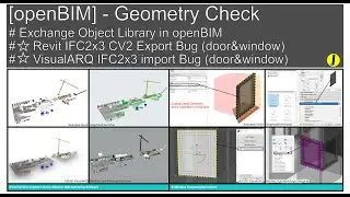 [openBIM] Exchange Object Library - I found Revit IFC Export bug! And IFC Import bug in visualARQ