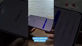 Entrar y Salir Del Modo Seguro Honor X8B Android 14 #smartphone #tips #honor
