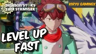 How To Level Up Fast in Digimon Story Time Stranger???
