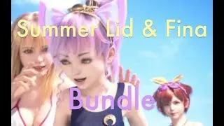Brave Exvius JP (FFBE JP) - Summer Lid & Fina Bundle